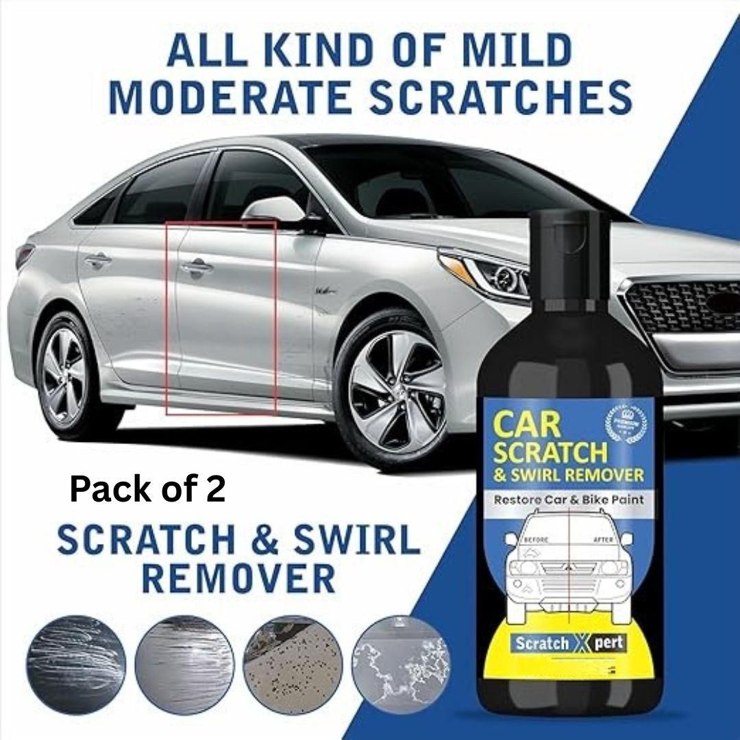 ScratchXpert Car Scratch & Swirl Remover | Paint Restorer for Cars & Bikes | 200ml (Pack of 2)