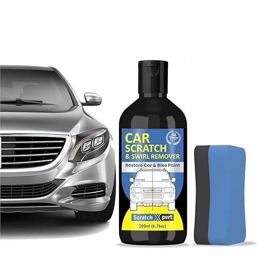 ScratchXpert Car Scratch & Swirl Remover | Paint Restorer for Cars & Bikes | 200ml (Pack of 2)