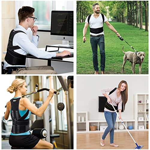 Posture Corrector Belt Unisex | Back Straight And Shoulder Support Belt